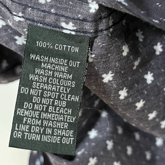 Rodd & Gunn Priestley Terrace Button Shirt Size M Navy Academia Office Career - Picture 7 of 7